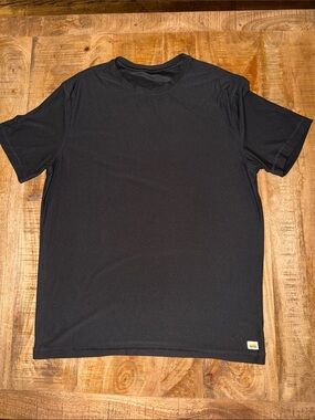 Vuori Black Short Sleeve Crew Tee